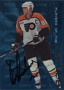 1999-00 Be a Player Millennium Signature Series - Players of the Decade Autographs #D-6 Eric Lindros Front