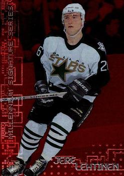 1999-00 Be a Player Millennium Signature Series - Ruby #81 Jere Lehtinen Front