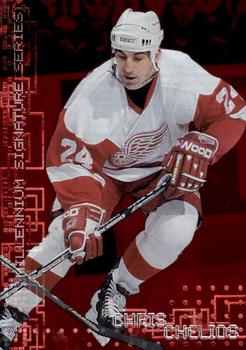 1999-00 Be a Player Millennium Signature Series - Ruby #91 Chris Chelios Front