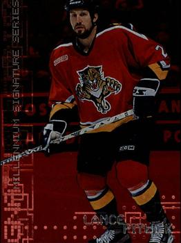 1999-00 Be a Player Millennium Signature Series - Ruby #116 Lance Pitlick Front