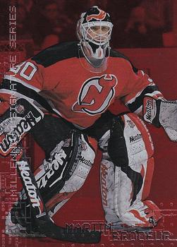 1999-00 Be a Player Millennium Signature Series - Ruby #143 Martin Brodeur Front