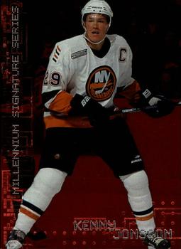 1999-00 Be a Player Millennium Signature Series - Ruby #156 Kenny Jonsson Front