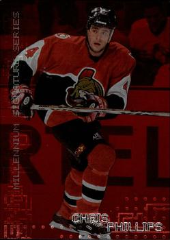 1999-00 Be a Player Millennium Signature Series - Ruby #169 Chris Phillips Front