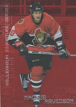 1999-00 Be a Player Millennium Signature Series - Ruby #171 Magnus Arvedson Front