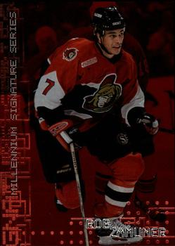 1999-00 Be a Player Millennium Signature Series - Ruby #177 Rob Zamuner Front