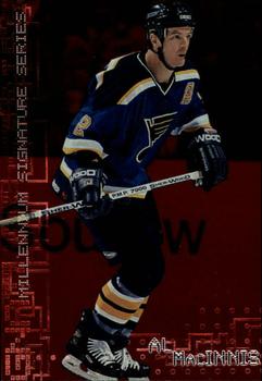 1999-00 Be a Player Millennium Signature Series - Ruby #203 Al MacInnis Front