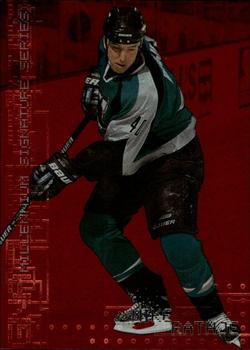 1999-00 Be a Player Millennium Signature Series - Ruby #209 Mike Rathje Front