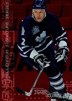 1999-00 Be a Player Millennium Signature Series - Ruby #231 Igor Korolev Front