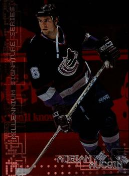 1999-00 Be a Player Millennium Signature Series - Ruby #238 Adrian Aucoin Front