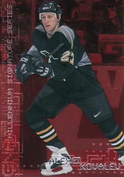 1999-00 Be a Player Millennium Signature Series - Ruby #197 Alex Kovalev Front