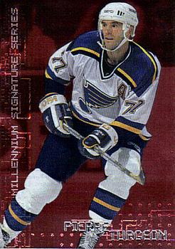 1999-00 Be a Player Millennium Signature Series - Ruby #205 Pierre Turgeon Front