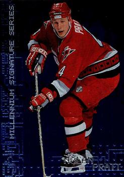 1999-00 Be a Player Millennium Signature Series - Sapphire #54 Nolan Pratt Front