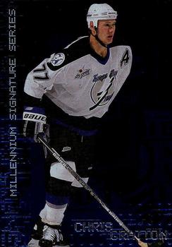 1999-00 Be a Player Millennium Signature Series - Sapphire #222 Chris Gratton Front