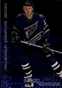 1999-00 Be a Player Millennium Signature Series - Sapphire #249 Sergei Gonchar Front