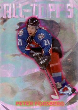 1999-00 O-Pee-Chee - All-Topps #AT11 Peter Forsberg Front