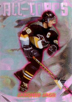 1999-00 O-Pee-Chee - All-Topps #AT13 Jaromir Jagr Front