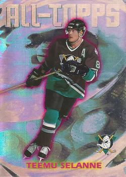 1999-00 O-Pee-Chee - All-Topps #AT14 Teemu Selanne Front