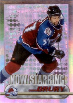 1999-00 O-Pee-Chee - Now Starring #NS6 Chris Drury Front