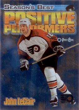 1999-00 O-Pee-Chee - Positive Performers #PP2 John LeClair Front