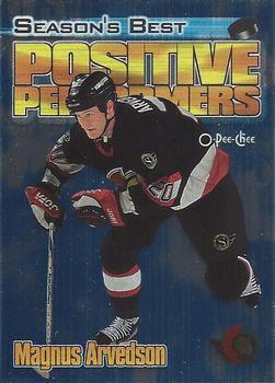1999-00 O-Pee-Chee - Positive Performers #PP4 Magnus Arvedson Front