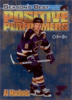 1999-00 O-Pee-Chee - Positive Performers #PP5 Al MacInnis Front