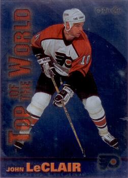 1999-00 O-Pee-Chee - Top of the World #TW10 John LeClair Front
