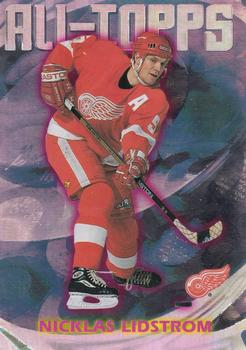 1999-00 O-Pee-Chee Chrome - All-Topps #AT5 Nicklas Lidstrom Front