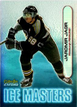 1999-00 O-Pee-Chee Chrome - Ice Masters Refractors #IM4 Jaromir Jagr Front