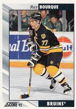 1992-93 Score #100 Ray Bourque Front