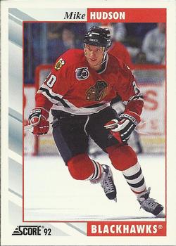 1992-93 Score #156 Mike Hudson Front
