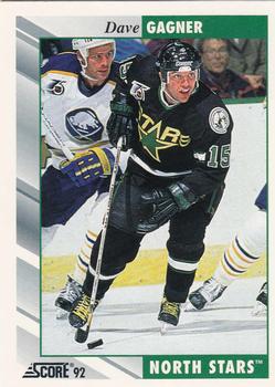 1992-93 Score #227 Dave Gagner Front