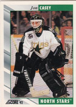 1992-93 Score #249 Jon Casey Front