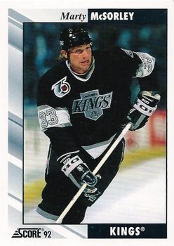 1992-93 Score #26 Marty McSorley Front