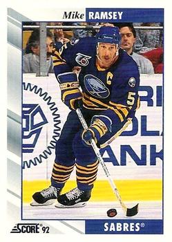 1992-93 Score #28 Mike Ramsey Front