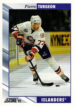 1992-93 Score #325 Pierre Turgeon Front