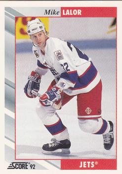 1992-93 Score #363 Mike Lalor Front