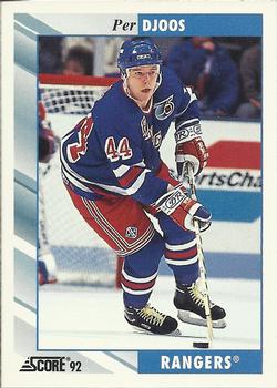 1992-93 Score #372 Per Djoos Front