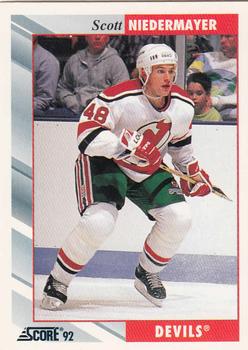 1992-93 Score #401 Scott Niedermayer Front