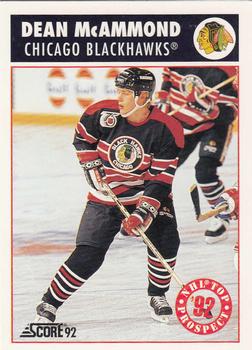 1992-93 Score #469 Dean McAmmond Front