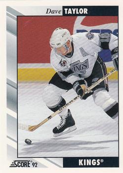 1992-93 Score #49 Dave Taylor Front