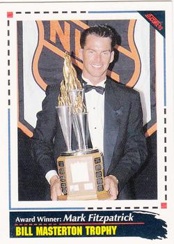 1992-93 Score #526 Mark Fitzpatrick Front