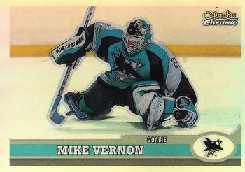 1999-00 O-Pee-Chee Chrome - Refractors #159 Mike Vernon Front