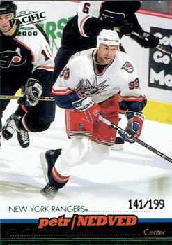 1999-00 Pacific - Emerald Green #276 Petr Nedved Front