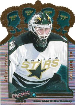 1999-00 Pacific - Gold Crown Die Cuts #13 Ed Belfour Front