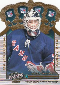 1999-00 Pacific - Gold Crown Die Cuts #23 Mike Richter Front