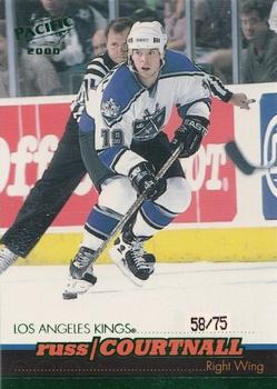 1999-00 Pacific - Ice Blue #188 Russ Courtnall Front