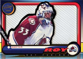 1999-00 Pacific - In the Cage Net-Fusions #5 Patrick Roy Front