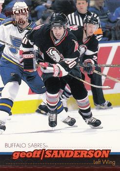 1999-00 Pacific - Red #44 Geoff Sanderson Front