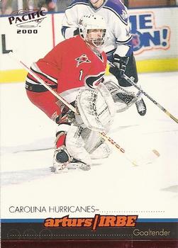 1999-00 Pacific - Red #72 Arturs Irbe Front