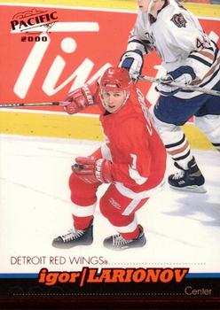 1999-00 Pacific - Red #142 Igor Larionov Front
